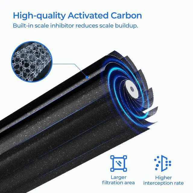 Alt view image 4 of 7 - K00493 Arctic Pure Ice Maker Filter, 1-Pack | Compatible with Manitowoc® K00493, AR-10000-P Ice Maker System