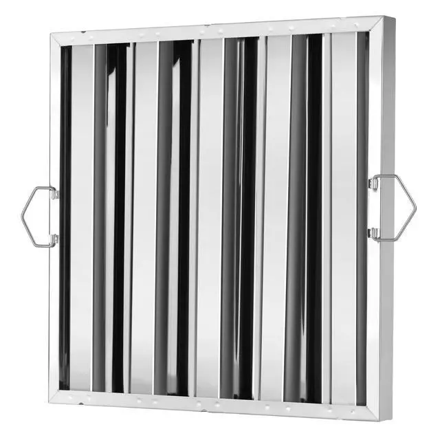 Alt view image 7 of 7 - 54385 Stainless Steel Hood Filter 20" W x 20" H, Set of 6