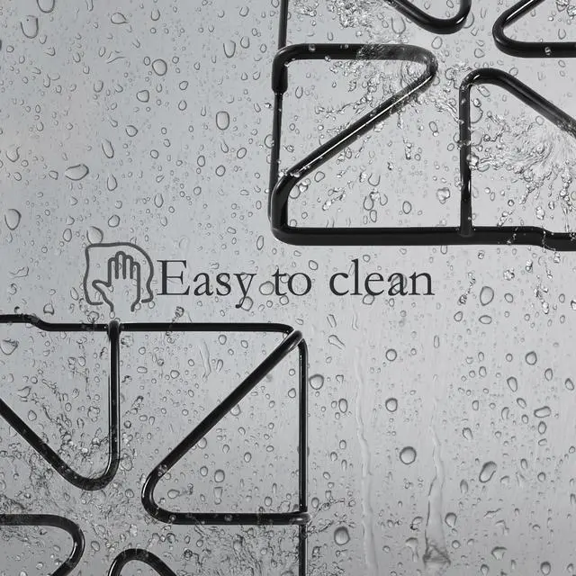 Alt view image 6 of 7 - Upgraded WB31X20643 Grates Replacement Parts for GE Stove Parts Burner Grate, GE Cooktop Parts Metal Steel Surface Grate Kenmore Hotpoint Gas Range Parts Stove Top Grate Square Burner Wok Rack 4 pcs