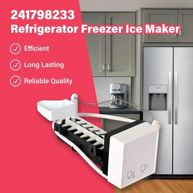Alt view image 5 of 7 - 241798233 Refrigerator Freezer Ice Maker Fits for Frigidaire Electrolux