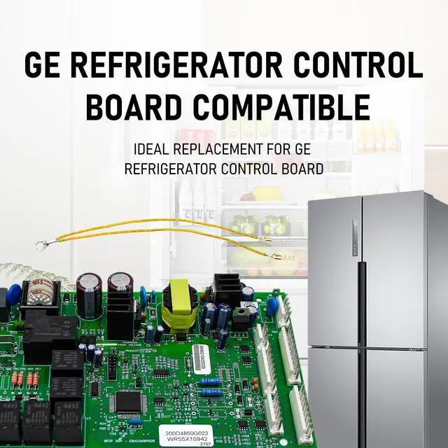 Alt view image 3 of 7 - WR55X10942 WR55X10942C Refrigerator Control Board Compatible for GE Refrigerator Main Control Board Replaces WR55X10942P WR55X11130 WR55X10552 WR55X10656 WR55X10996 WR55X11072