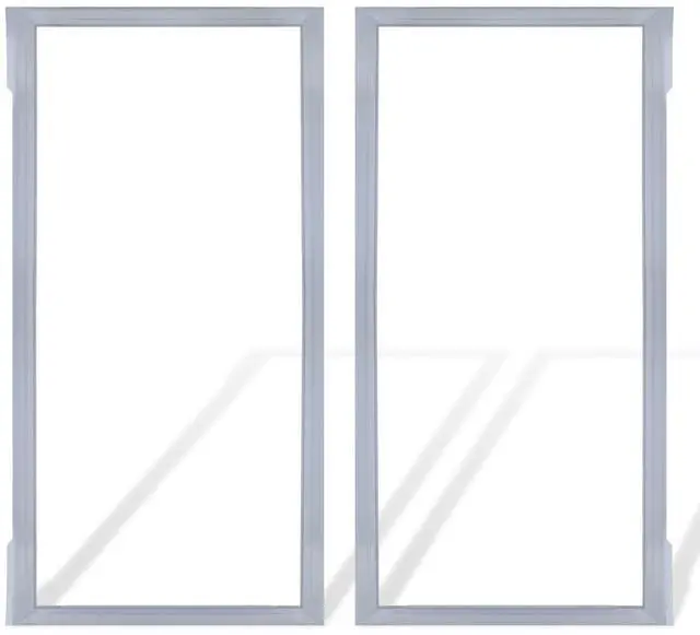 Main image of 2 PACK 241778307 Freezer Door Gasket Compatible with Frigidaire Kenmore Crosley Electrolux Refrigerator Door Seal Replace for 1793667,EAP3408461,PS3408461,AP4587413