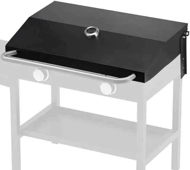 Main image of Hard Cover Hood for Blackstone 28 inch Griddle Lid with Rear Grease System, Blackstone Hood 28 Inch Hard Top Lid with Handle, Black