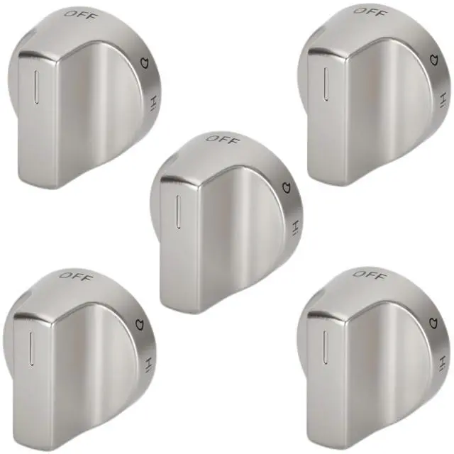 Main image of WFG525S0JS5 WFG550S0LZ4 WFG550S0LZ5 | WFG525S0JS6 WFG525S0JZ5 WFG525S0JZ6 Whirlpool Gas Stove Knobs for -W11620567 Replaces W11510456,Check Fig 2-4 Before Ordering