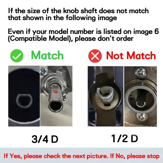 Alt view image 2 of 7 - WFG525S0JS5 WFG550S0LZ4 WFG550S0LZ5 | WFG525S0JS6 WFG525S0JZ5 WFG525S0JZ6 Whirlpool Gas Stove Knobs for -W11620567 Replaces W11510456,Check Fig 2-4 Before Ordering