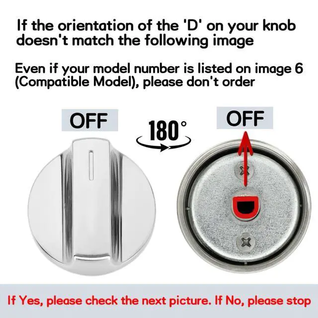 Alt view image 3 of 7 - WFG525S0JS5 WFG550S0LZ4 WFG550S0LZ5 | WFG525S0JS6 WFG525S0JZ5 WFG525S0JZ6 Whirlpool Gas Stove Knobs for -W11620567 Replaces W11510456,Check Fig 2-4 Before Ordering