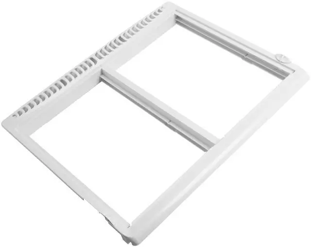 Main image of 240364790 AP4393266 240364718 Crisper Pan Shelf Frame Cover W/O Glass Compatible with Electrolux Frigidaire Refrigerator Drawer Cover White 240364729 240364716 240364796 1512533 Replacement