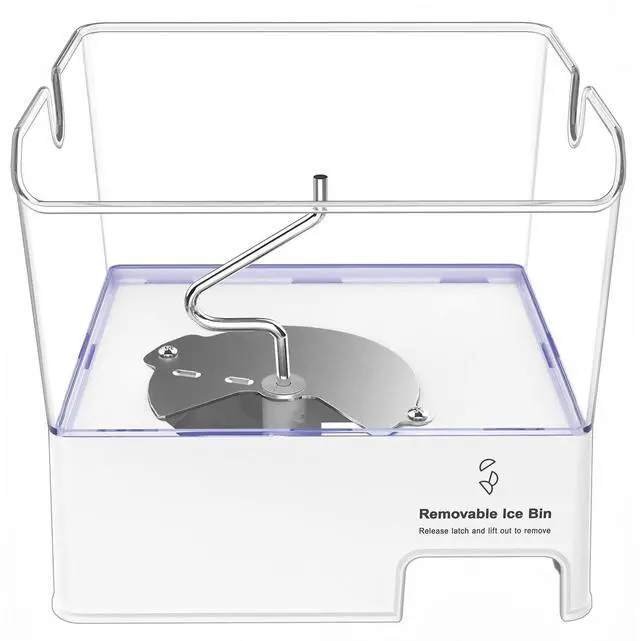 Main image of Upgraded WPW10347093 W10347093 Refrigerator Ice Bucket Compatible with Whirlpool, Maytag, KitchenAid Ice Maker Tray Replacement W10347100 Whirlpool Ice Bin Bucket WRF736SDAM12 WRF736SDAM13 Ice Maker