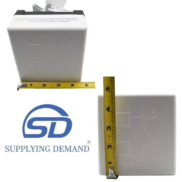 Alt view image 6 of 7 - W10300022 W10122556 Refrigerator Ice Maker Assembly Replacement Model Specific Not Universal