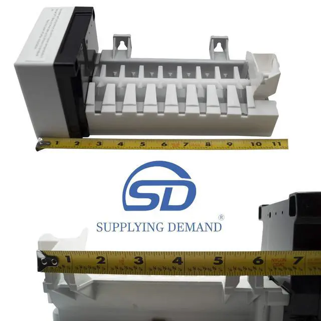 Alt view image 4 of 7 - W10300022 W10122556 Refrigerator Ice Maker Assembly Replacement Model Specific Not Universal