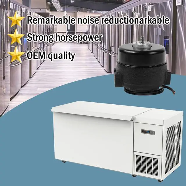 Alt view image 6 of 7 - 800448 830037 Evaporator Fan Motor Compatible with TR/UR Refrigerator, 115 Volts 9 Watts 1550 RPM, 800448 830037 Condenser Fan Motor