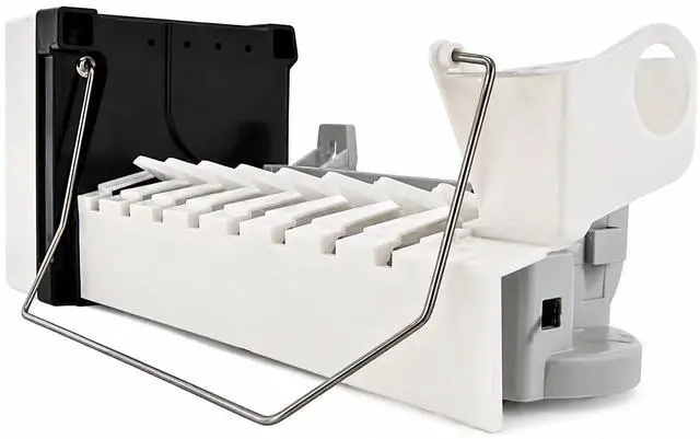 Main image of 2198597 Ice Maker Replacement for Refrigerator, Compatible with Whirlpool, Maytag, KitchenAid, Kenmore Replaces W10122502 W10190960 626663 AP3182733 4 Pin Connector (Not Universal)