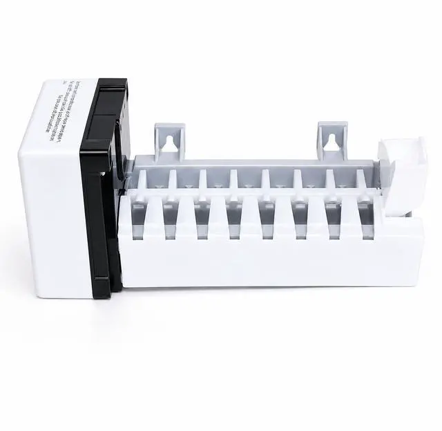 Alt view image 2 of 5 - 2198597 Ice Maker Replacement for Refrigerator, Compatible with Whirlpool, Maytag, KitchenAid, Kenmore Replaces W10122502 W10190960 626663 AP3182733 4 Pin Connector (Not Universal)