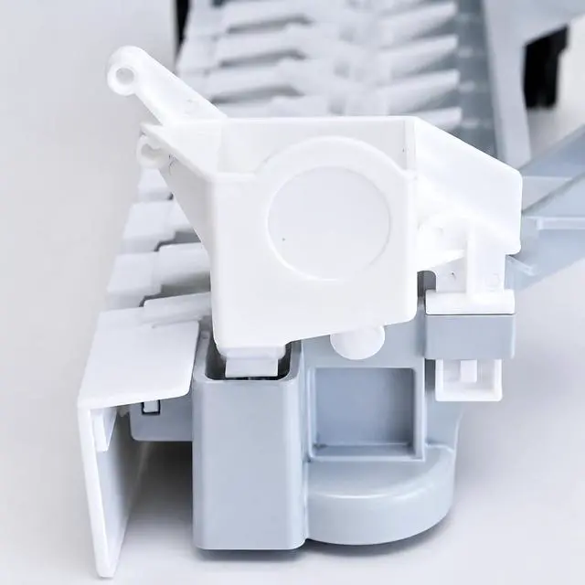 Alt view image 3 of 5 - 2198597 Ice Maker Replacement for Refrigerator, Compatible with Whirlpool, Maytag, KitchenAid, Kenmore Replaces W10122502 W10190960 626663 AP3182733 4 Pin Connector (Not Universal)