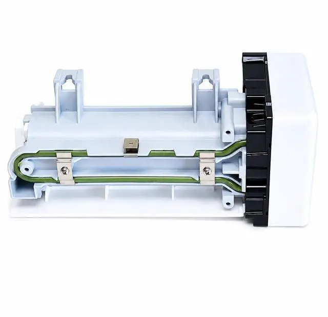 Alt view image 4 of 5 - 2198597 Ice Maker Replacement for Refrigerator, Compatible with Whirlpool, Maytag, KitchenAid, Kenmore Replaces W10122502 W10190960 626663 AP3182733 4 Pin Connector (Not Universal)