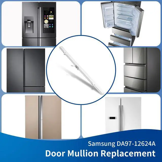 Alt view image 6 of 7 - Refrigerator Flipper Assembly #Sam-Da97-12624a Compatible with Samsung | DA97-12624A Assy-French Door Mullion with Heater Replacement for Samsung Refrigerator