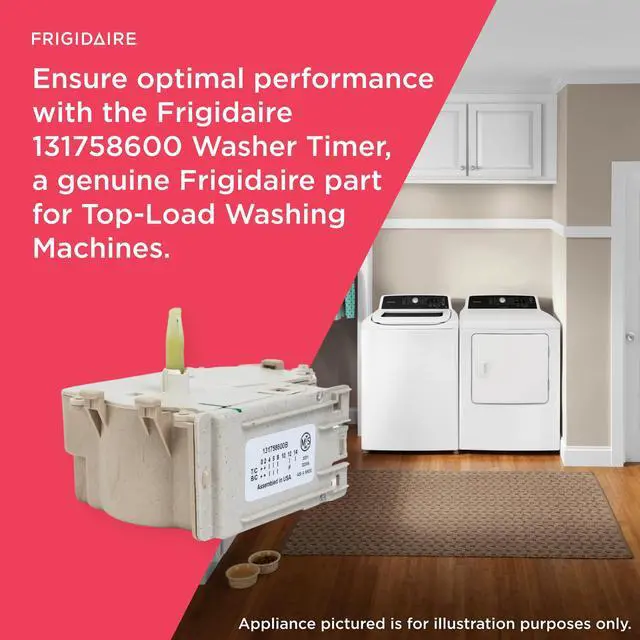 Alt view image 5 of 7 - 131758600 Washer Timer for Top-Load Washing Machines