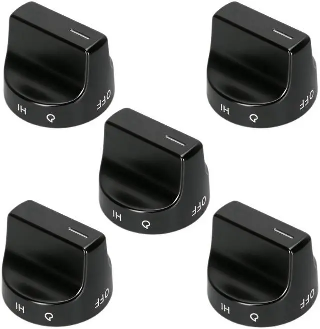 Main image of WFG525S0JV0 WFG525S0JV1 WFG525S0JV2 | WFG535S0JV0 WFG535S0JV1 WFG550S0LV0 WFG550S0LV1 for Whirlpool Gas Stove Knobs for W11159631, Check Fig 2-4 Before Ordering
