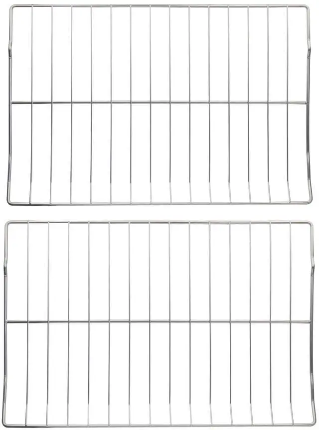 Main image of DG75-01001C Range Oven Rack for Samsung Range/Stove/Oven, Oven/Microwave Combo Parts - Samsung Stainless Steel Oven Rack Replaces NX60A6511SS NE63A6511SS DG75-01001A (Pack of 2)