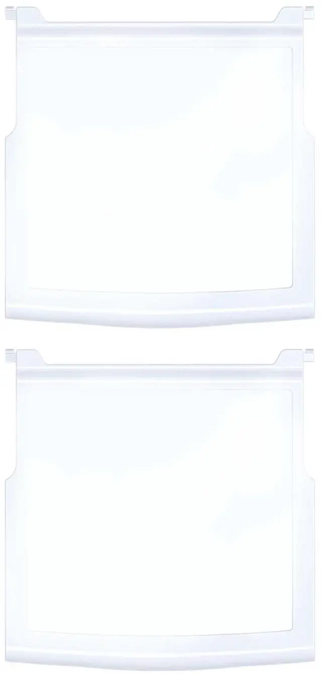 Main image of UPGRADED WPW10276348 W10276348 Glass Shelf Compatible with Whirl pool, Ken more Refrigerator W10276344, PS11751713, 2312014, 2309524,AP6018411, 2 Pack