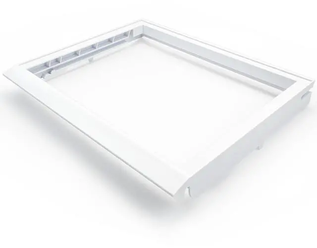 Main image of W10508993, 2209698 Crisper Cover Frame (no glass) Compatible with whirlpool, kenmore, maytag, amana, kitchenAid refrigerator etc. Shelf Frame W10275293 Replace 2206096, 2217123, AP5644252, PS4082908