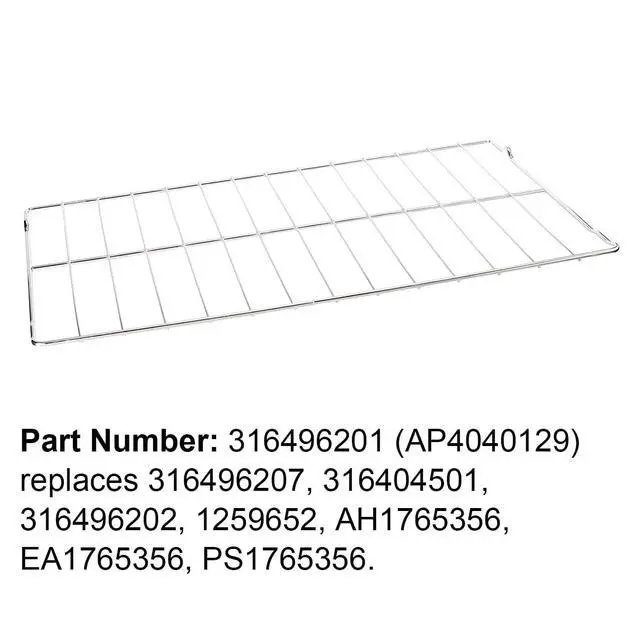 Alt view image 7 of 7 - 316496201 316496202 Oven Rack Unit 24.02" x 15.94" for Frigidaire Range Oven -2Pack (Note: Make sure to measure the size accurately before placing an order)
