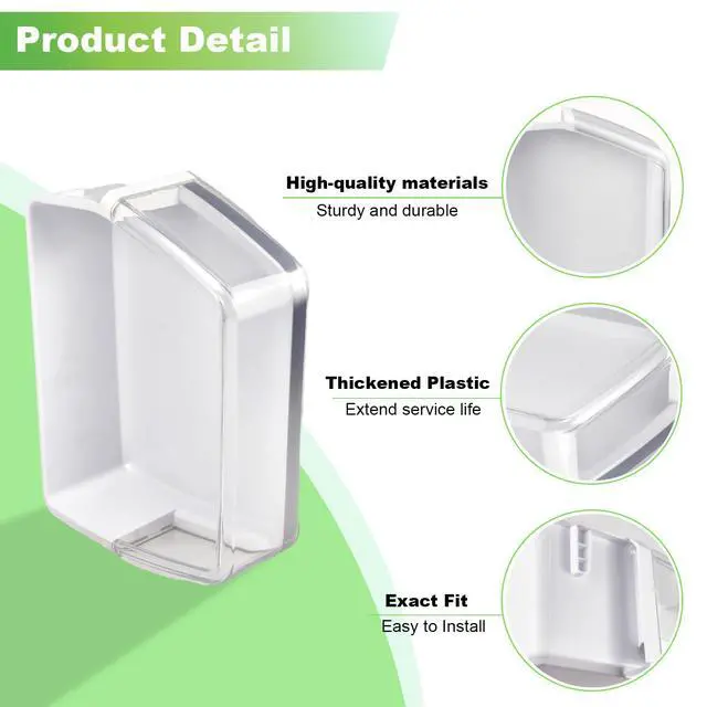 Alt view image 6 of 6 - DA97-11520B Refrigerator Door Bin, DA97-11520A Door Shelf Bin Compatible with Samsung RF25HMEDBSG RF25HMEDBSR RF26J7500SR RF4267HARS Door Shelf Replacement AP5651802 2692195