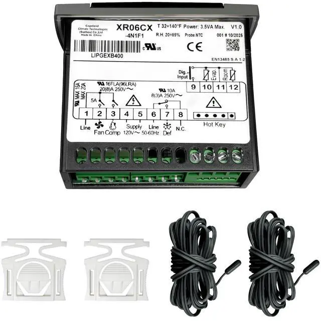 Main image of W0302184 Digital Refrigerator Controller for Atosa, Replacement Part MBF8001 MBF8002 MBF8003 MBF8501 MBF8501GR MBF8503 MBF8503GR MBF8504 MCF8701 MCF8703