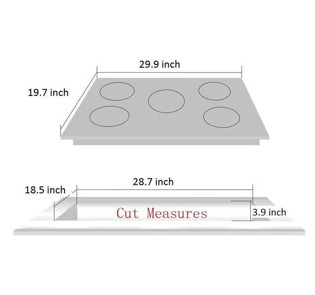 Alt view image 4 of 7 - 30 Inch Gas Cooktop Built-in 5 Burners Stainless Steel Gas Stovetop LPG/NG Convertible Dual Fuel Gas Hob DT5703
