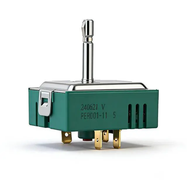 Main image of DG44-01005B Dual Infinite Control Switch Replacement, Compatible with Samsung Range Stove, Replaces DG44-01005A, PER001-11S, PER001-01S, PER001-01B, Surface Element Burner Control Switch 240V