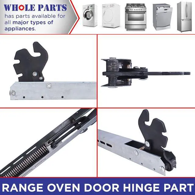 Alt view image 5 of 7 - Upgraded Range Oven Door Hinge Part # PC020188 (PC020015) - Replacement & Compatible With Some Viking Range Oven - Replaces AP5315891?- Non-OEM Viking Appliance Parts & Accessories