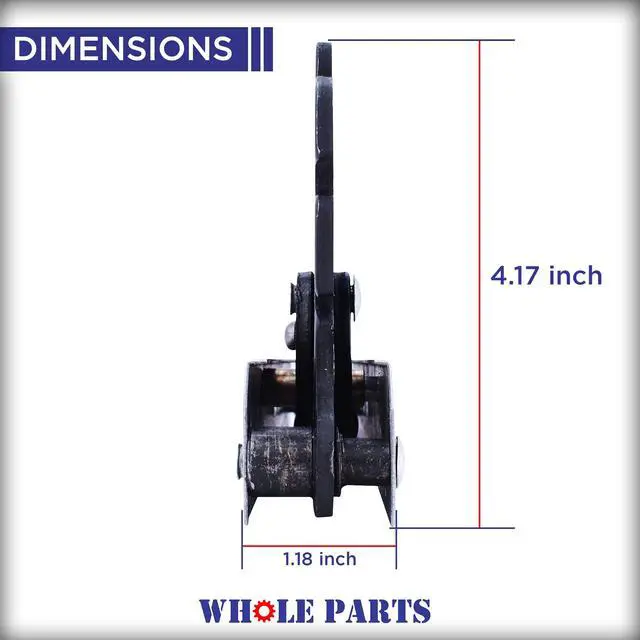 Alt view image 7 of 7 - Upgraded Range Oven Door Hinge Part # PC020188 (PC020015) - Replacement & Compatible With Some Viking Range Oven - Replaces AP5315891?- Non-OEM Viking Appliance Parts & Accessories