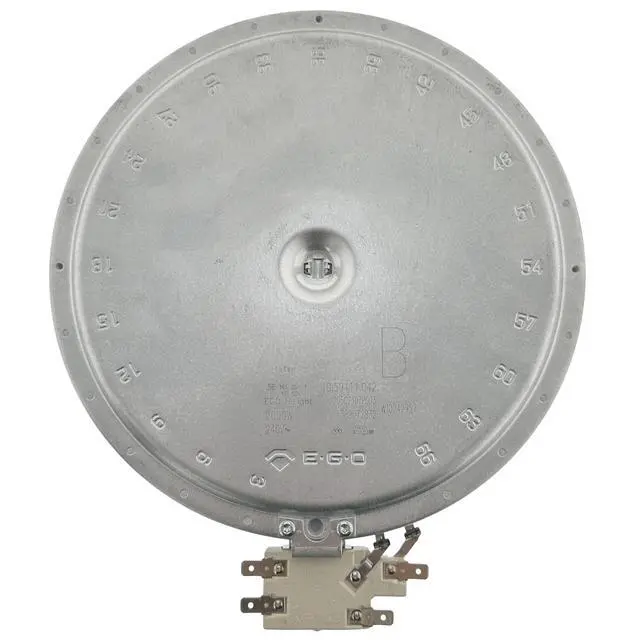 Alt view image 3 of 6 - WB30T10045 WPW10242957 Range 8" Radiant Surface Element Burner 2000watt, Replaces WB30T10007 WB30T10132 WB30T10128 WB30K5031 W10823708 WP74007839 205C2307P003 205C2307P006 2152042812 223C7379P001