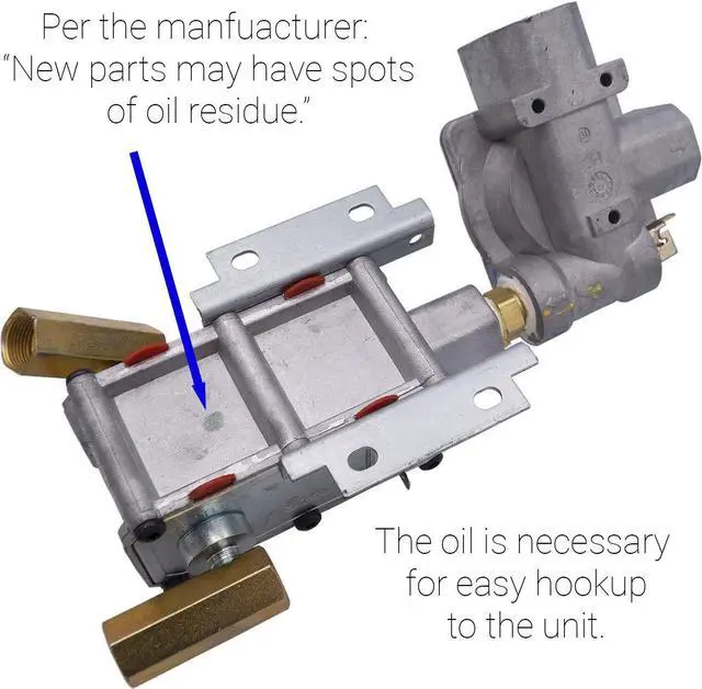 Alt view image 5 of 7 - DG94-00449A 2754537 Gas Range Safety Valve Pressure Regulator Replacement Model Specific Not Universal