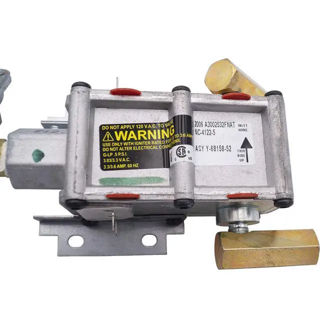 Alt view image 7 of 7 - DG94-00449A 2754537 Gas Range Safety Valve Pressure Regulator Replacement Model Specific Not Universal