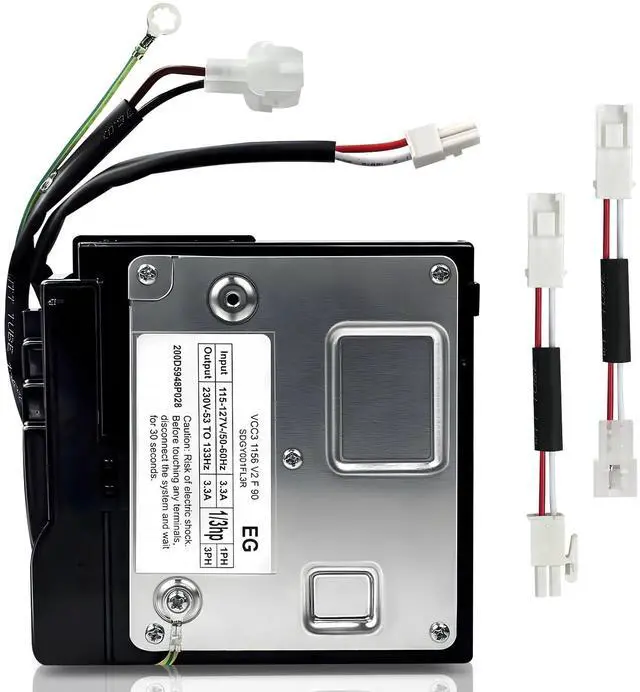 Main image of WR49X10283 519306299 Inverter Control Board Compatible with GE Refrigerator Parts Embraco VCC3 1156 K8 F 90,Replace WR55X10490 WR55X10685 WR55X10979 WR55X11029 AP5669522 PS6883663 2677747