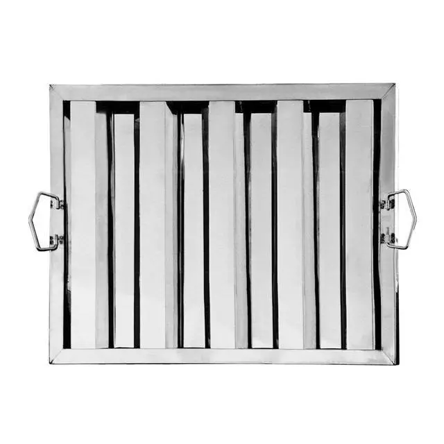 Alt view image 4 of 7 - 54361 Stainless Steel Hood Filter, 20" W x 16" H, Set of 6