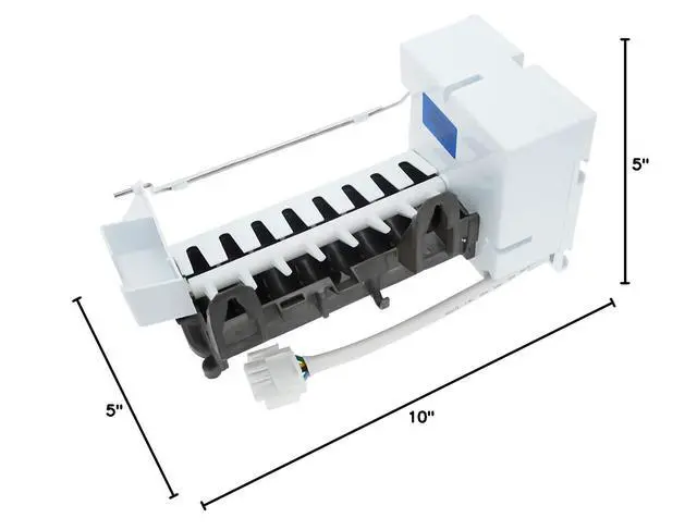 Alt view image 7 of 7 - WR30X0318 Ice Maker for GE Kenmore Hotpoint Refrigerators Replace WR30X0315