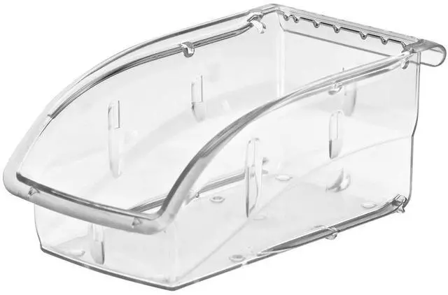 Main image of 305A3 Insight Ultra-Clear Hanging and Stacking Plastic Storage Bin, (7-3/8-Inch x 4-1/8-Inch x 3-1/4-Inch), Clear, (16-Pack)