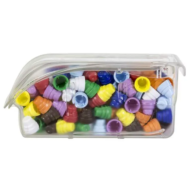 Alt view image 2 of 7 - 305A3 Insight Ultra-Clear Hanging and Stacking Plastic Storage Bin, (7-3/8-Inch x 4-1/8-Inch x 3-1/4-Inch), Clear, (16-Pack)