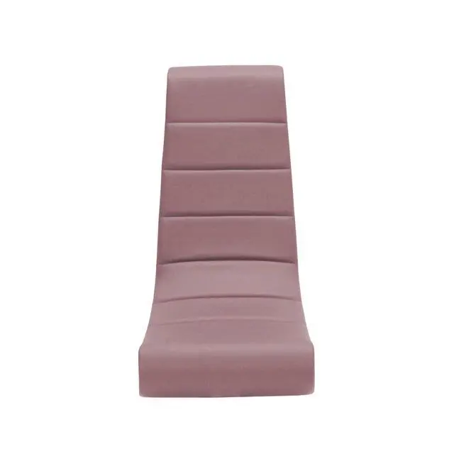 Alt view image 4 of 7 - FDP Youth Soft Floor Rocker, Lightweight Gaming Chair for Kids, Children's Furniture Great for Holiday Gifting and Designed for Playing Video Games, Reading and Watching TV - Mauve