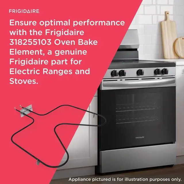 Alt view image 5 of 7 - 318255103 Oven Bake Element for Electric Ranges and Stoves