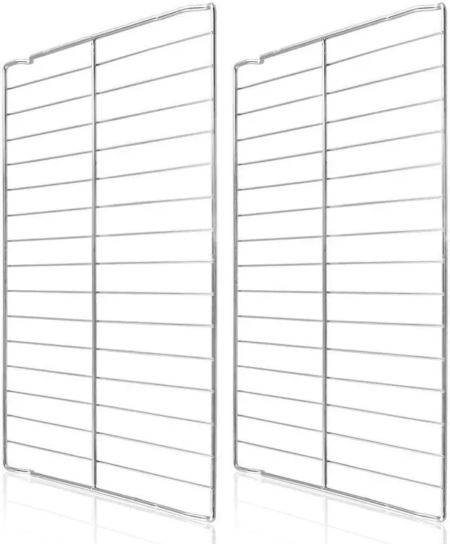 Main image of 2 Pack WB48T10011 Oven Rack Fit for Range GE KenMore Oven, 24" x 17.7" Range Oven Stove Wire Rack Replace 261083 AP2031155 EAP249581 PS249581 1550790 AH249581