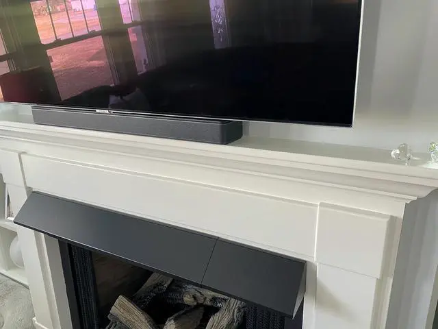 Alt view image 7 of 7 - Black Adjustable Fireplace Hood for 28 to 48" Harmony Burners Fireplace Hood Heat Shield Patent Applied