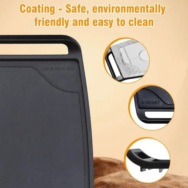 Alt view image 6 of 7 - AEB72914208, AEB72914211 Gas Stove Griddle plate Compatible with Stove, Range, Cooktop, Oven, etc. Replaces Griddle Plate for Gas Range, AEB72914210, AEB72914205, AEB72914206, AEB72914204