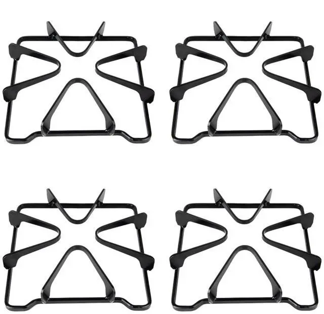 Main image of 8053458 Burner Grate Gas Stove Grate 4 Pack | Replacement Whirlpoo WPW10268483 8053580 AP6018155 PS11751457