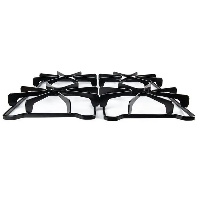 Alt view image 3 of 7 - 8053458 Burner Grate Gas Stove Grate 4 Pack | Replacement Whirlpoo WPW10268483 8053580 AP6018155 PS11751457