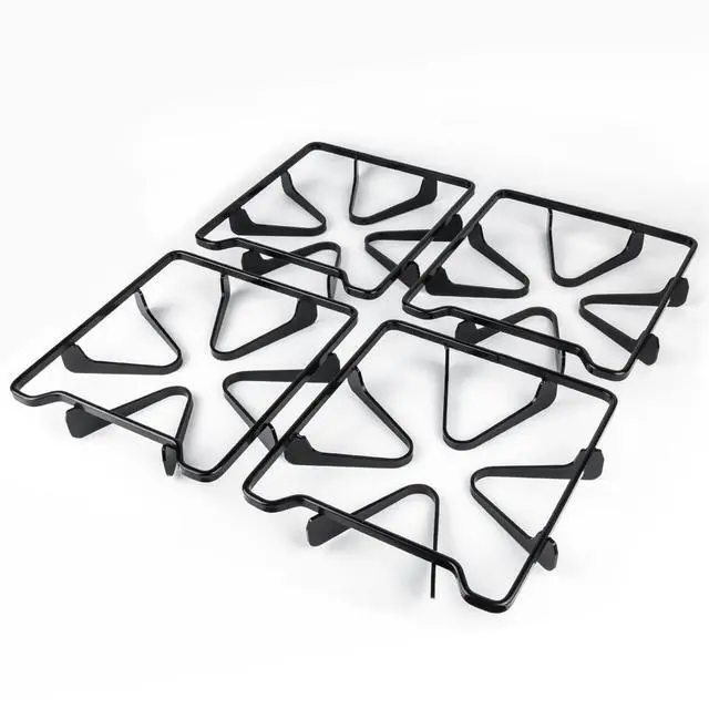 Alt view image 5 of 7 - 8053458 Burner Grate Gas Stove Grate 4 Pack | Replacement Whirlpoo WPW10268483 8053580 AP6018155 PS11751457