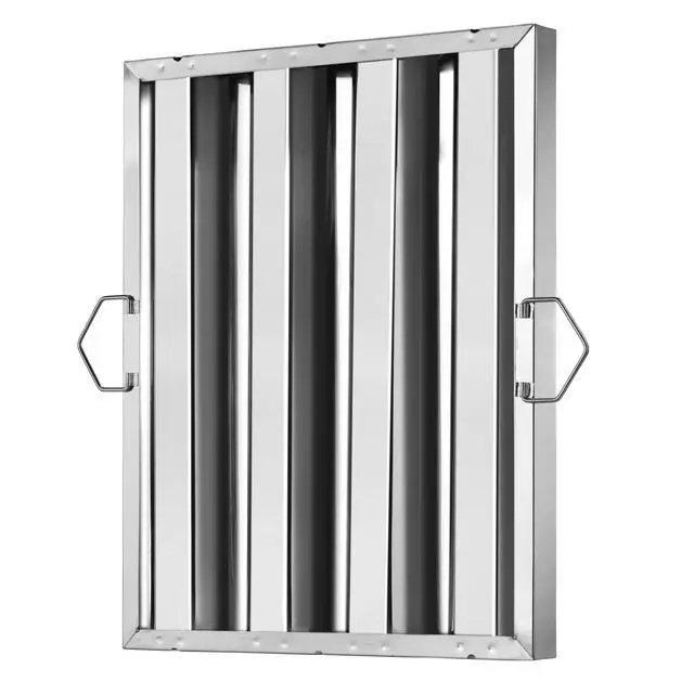 Alt view image 7 of 7 - 54323 Stainless Steel Hood Filter, 16" W x 20" H, Set of 6