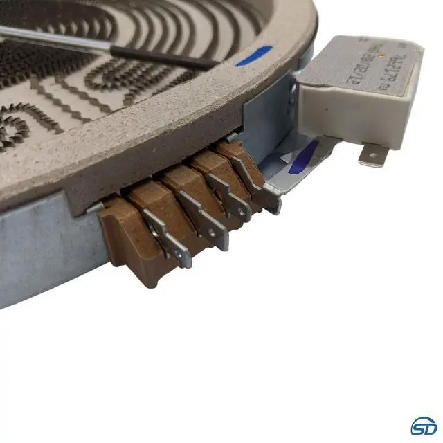 Alt view image 7 of 7 - WB30T10155 3026597 Electric Range 12 Inch Triple Haliant Surface Heating Element Replacement Model Specific Not Universal